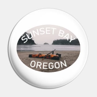 Sunset Bay State Park Oregon Pin