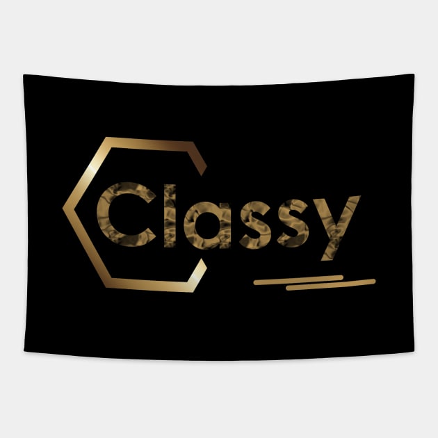 15 - Classy Tapestry by SanTees