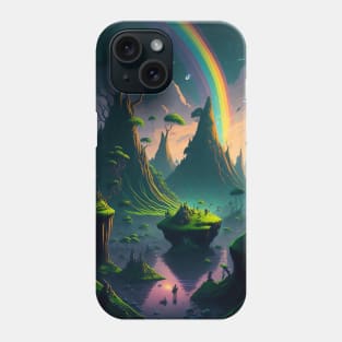 Fantasy Rainbow World Phone Case