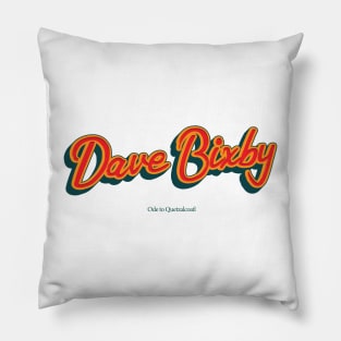 Dave Bixby Pillow