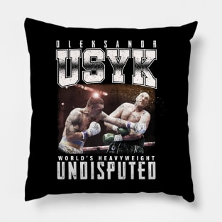 Undisputed Oleksandr Usyk Pillow