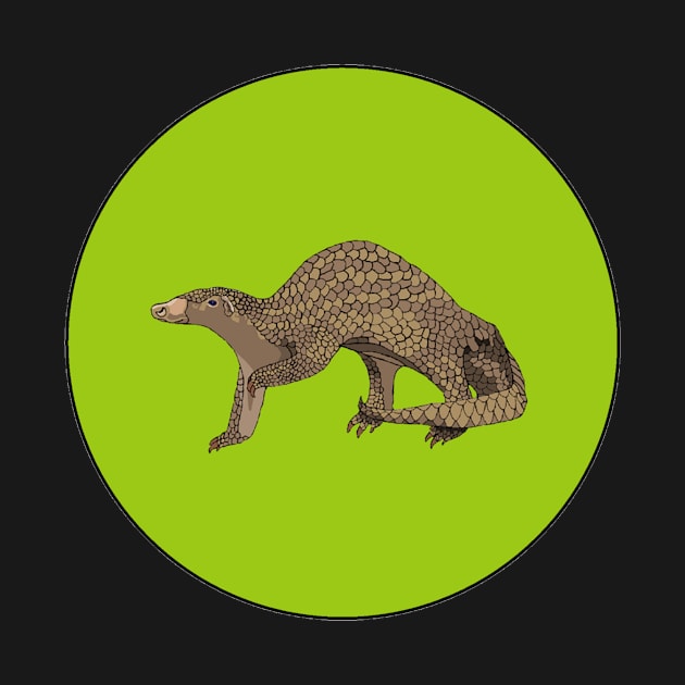 Philippine Pangolin by OTLArtwork