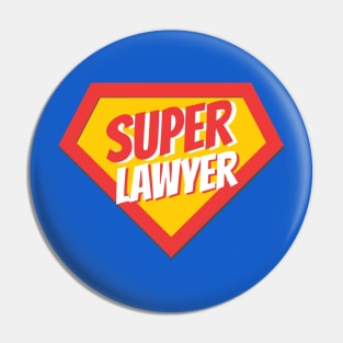 Lawyer Gifts | Super Lawyer Pin