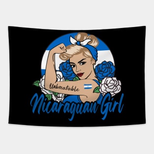 Nicaraguan Girl Tapestry