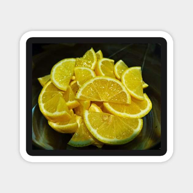 Lemon slices Magnet by thadz