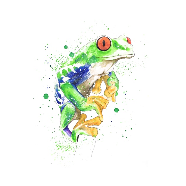 tree frog by Liza's Brushes