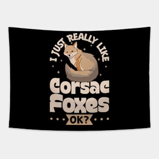 I just really love Corsac Foxes - Corsac Fox Tapestry