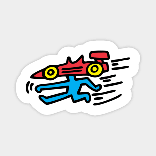 Car People art Magnet