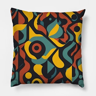 Retro Geometrics Pillow