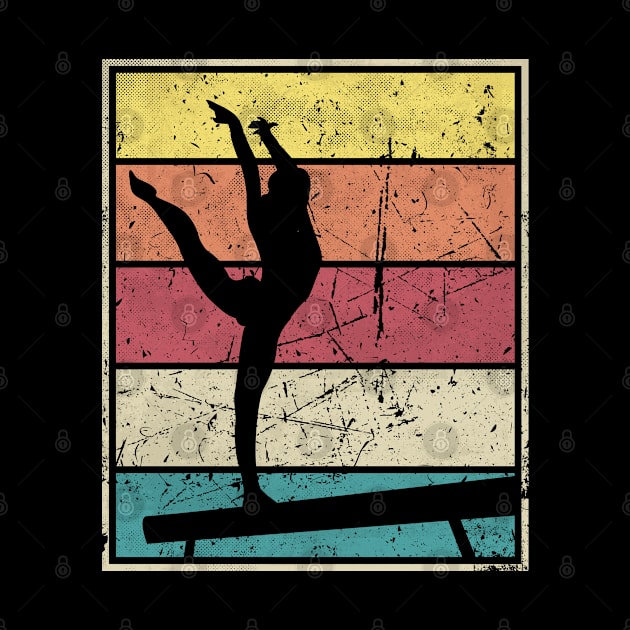 Balance Beam Gymnastics Girl by bridgewalker