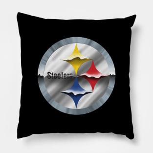 Steel city retro Pillow