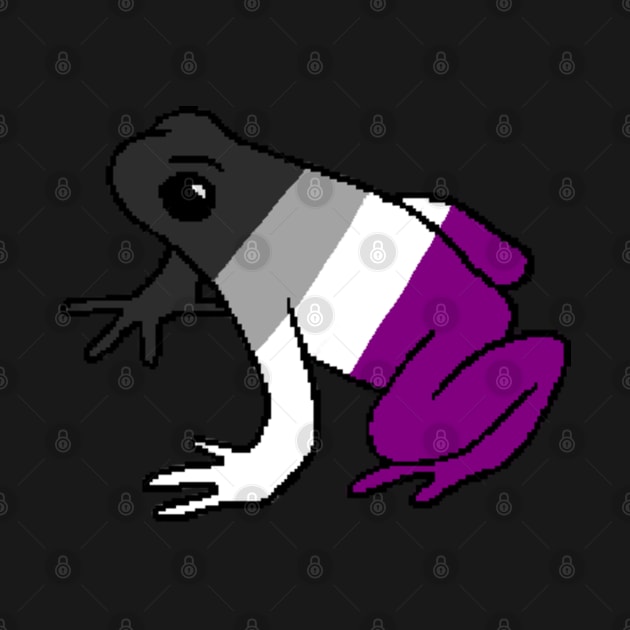 Pixel Asexual Frog by whizz0