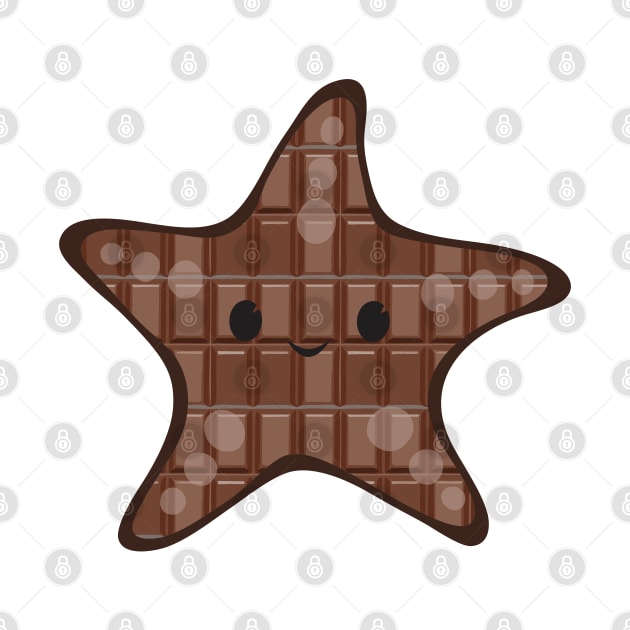 Chocolate Starfish by Renegade Rags