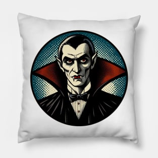 count dracula Pillow