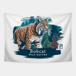 Bobcat - WILD NATURE - BOBCAT -4 Tapestry