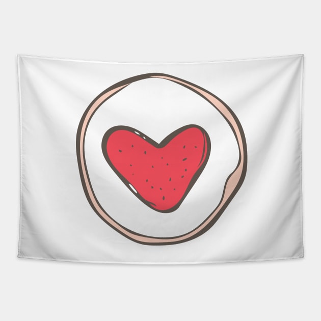 Hot Cocoa and Cookies Tapestry by Jacqueline Hurd