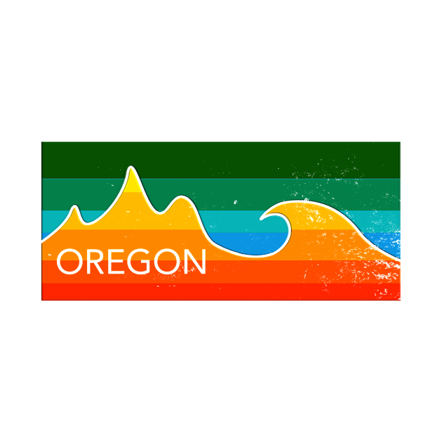 oregon mountains and ocean by pholange