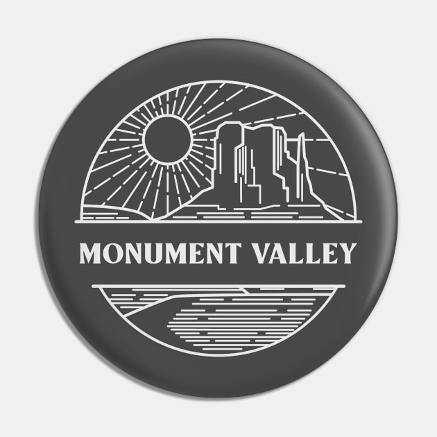Monument Valley Arizona Utah Colorado Plateau Desert Travel Pin by Sassee Designs