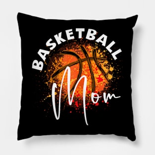 Basketball Mom Tee Mother'S Day Mama Mother Holiday Pillow