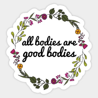 No Body Shaming Sticker or Magnet | Body Positive Sticker