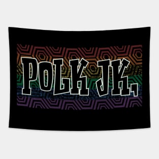 LGBTQ PATTERN AMERICA POLK Tapestry