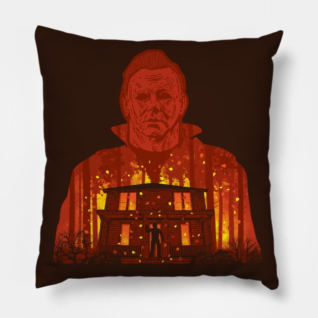 Murderous Revenge Pillow by Daletheskater