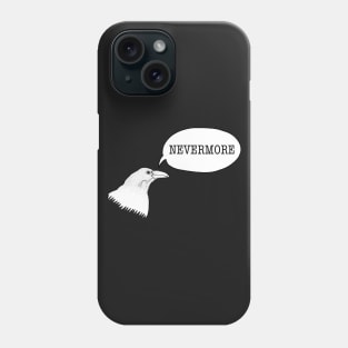 Nevermore (White) Phone Case