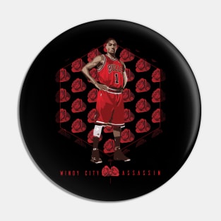 The Windy City Assassin Pin