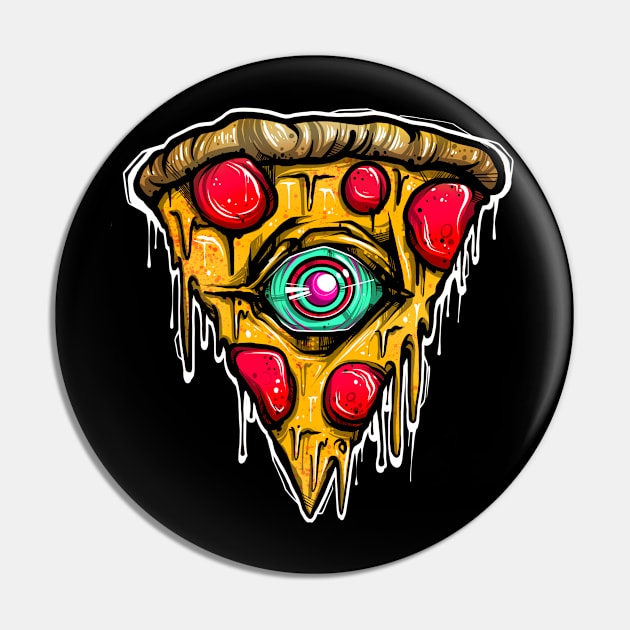 Pizzaminati Pin by Graffitidesigner