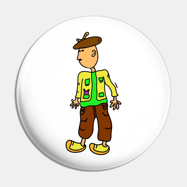 Mysterious Village Man Cartoon Of A Man Pin Teepublic Download 27,000+ cartoon free images from stockfreeimages. teepublic