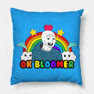 Ok Bloomer Meme Pillow