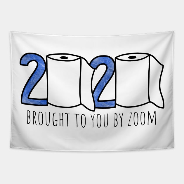 2020: Brought To You By Zoom Tapestry by sparkling-in-silence