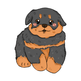 Bruno the Baby Rottweiler | Bunniesmee T-Shirt