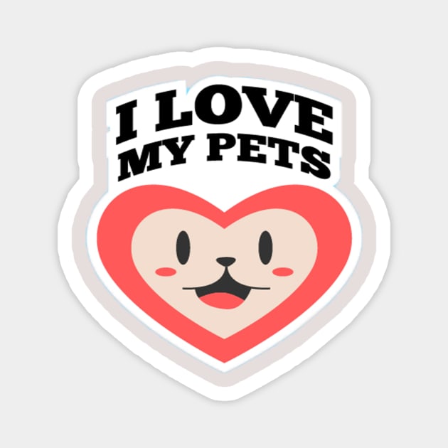 Pets Lover Magnet by This is store