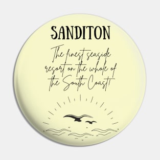 Sanditon The Finest Seaside Resort Pin