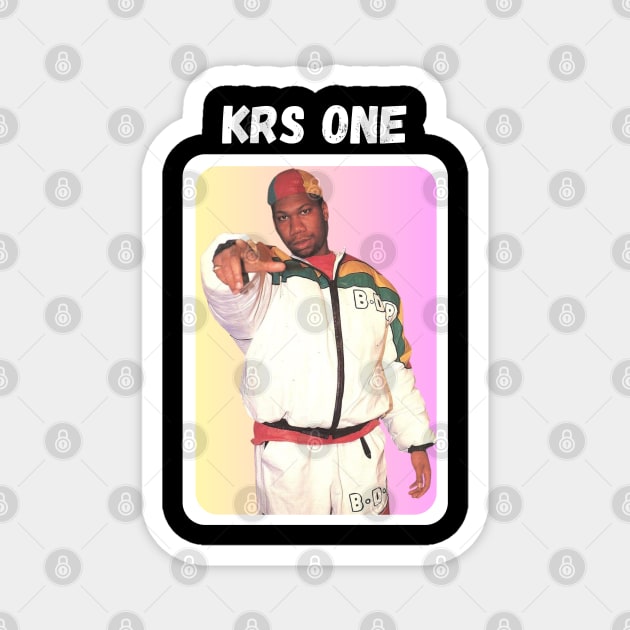 KRS one Magnet by Zby'p