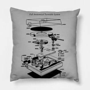 Turntable Anatomy Pillow