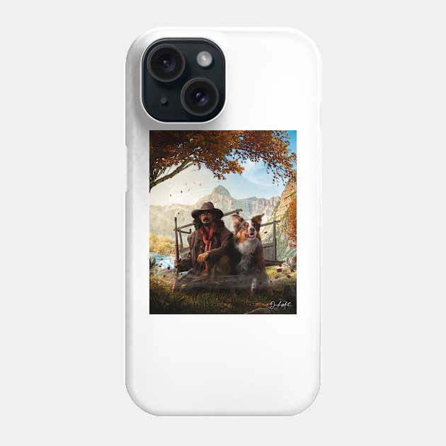 Bounty Hunter Phone Case by Jendi Art