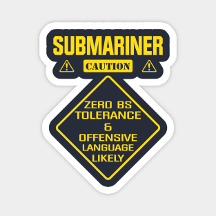 Submariner Warning Magnet