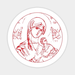 Theotokos - Perpetual Help Magnet