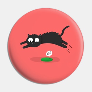 Scaredy Cat Pin