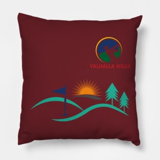 Valhalla hills Pillow