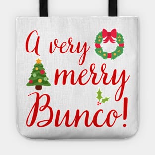 Bunco Christmas Gift A Very Merry Bunco Tote