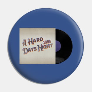 RETRO VINYL HARD NIGHT DAYS 60s Pin