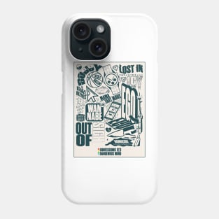 Confessions of a Dangerous Mind Poster (Tracklist) - Logic Phone Case