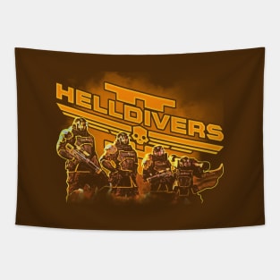 Helldivers Tapestry