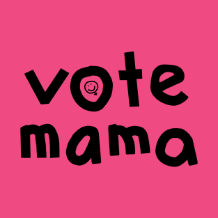 Vote Mama Kamala Harris Outline T-Shirt