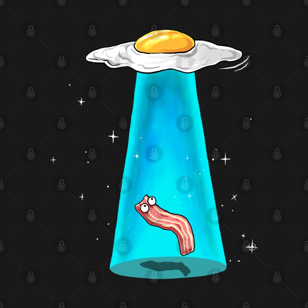 EGG BACON UFO by AMOS_STUDIO