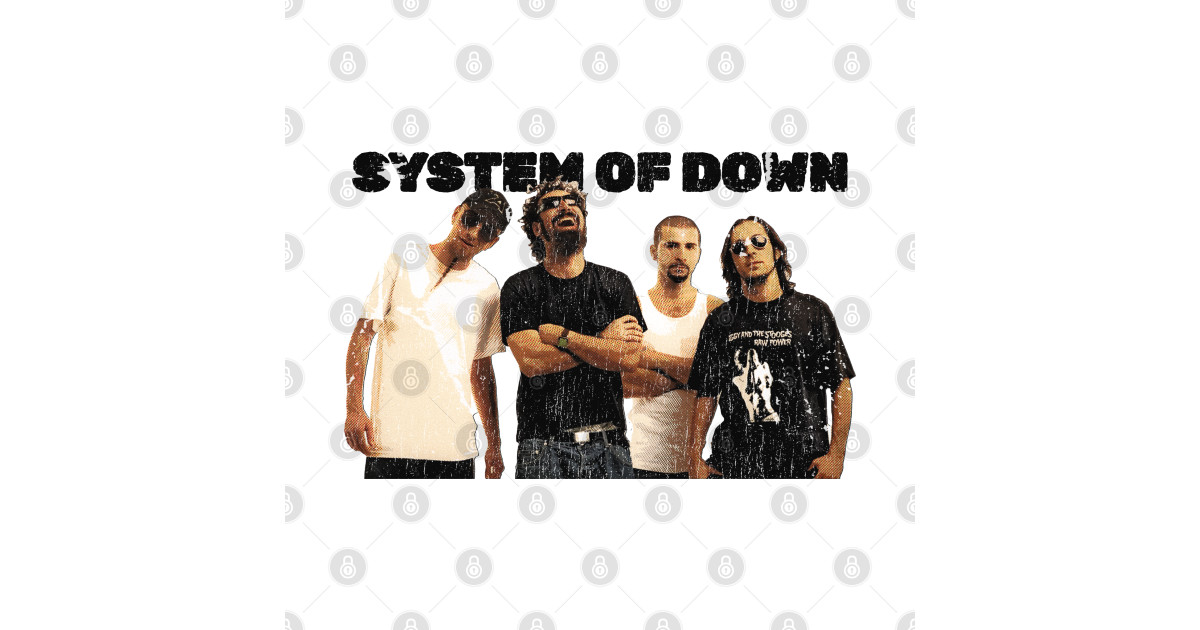 System Of A Down - Grunge - System Of A Down - T-Shirt | TeePublic