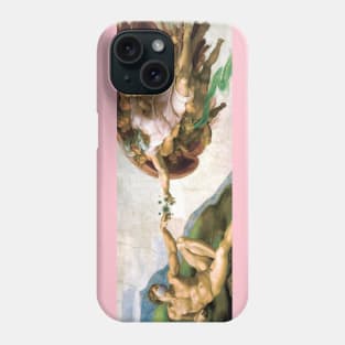 The ascension of the coronavirus to humanity Phone Case